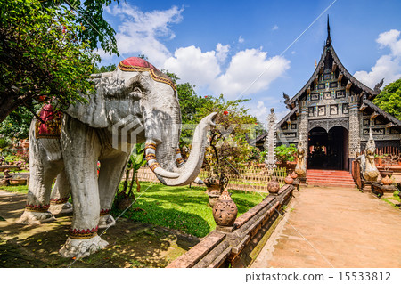Wat Lok Molee, Old wooden temple in Chiang Mai, Wat Lok Molee, Old wooden temple in Chiang Mai, 15533812
