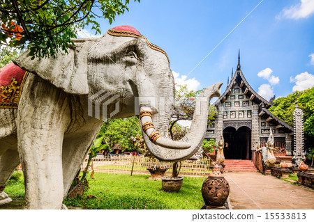 Wat Lok Molee, Old wooden temple in Chiang Mai,  15533813