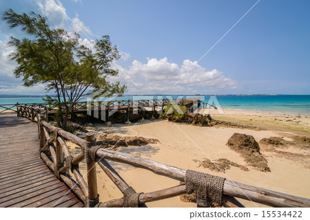 Zanzibar Prison island beach 15534422