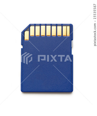 Blue compact memory card Blue compact memory card 15535587