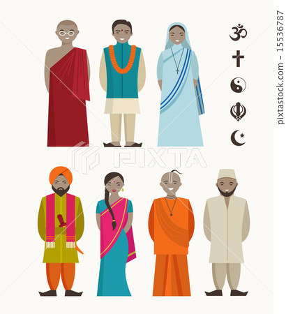 Indian people - different indian religious 15536787