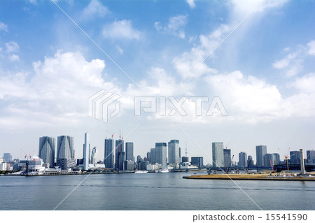 Landscape and sky near Harumi 15541590