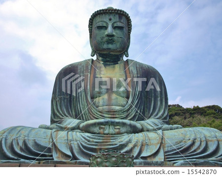 Giant Buddha in Kamakura. 15542870