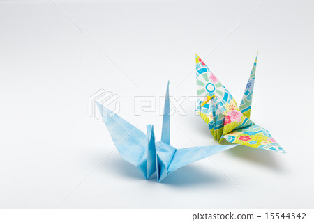 Folding cranes (2 birds) 15544342