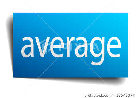 average blue square isolated paper sign on white-插圖素材 [15545077] - PIXTA圖庫