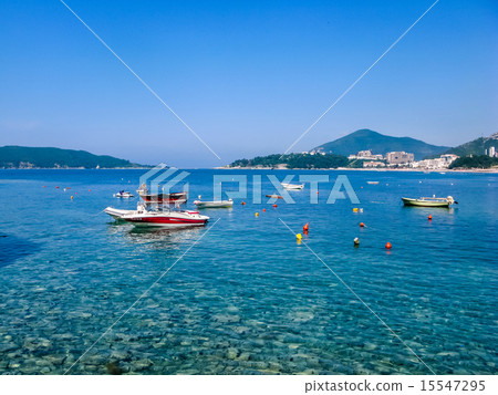 View on sea in Montenegro 15547295