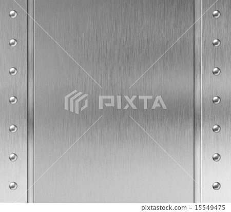 metal frame with rivets background - Stock Illustration [15549475] - PIXTA