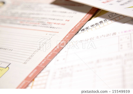 Tax return form Tax return form 15549939