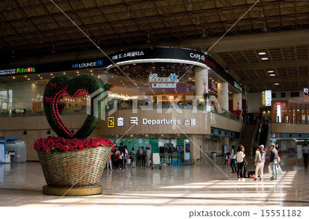 South Korea Seoul Gimpo International Airport departure lobby Shot in May 2015 15551182