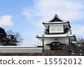 Kanazawa castle park in winter (Ishikawa gate) 15552012