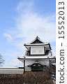 Kanazawa castle park in winter (Ishikawa gate) 15552013