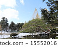 Kenrokuen in winter (Karasaki snow plow hanging) 15552016