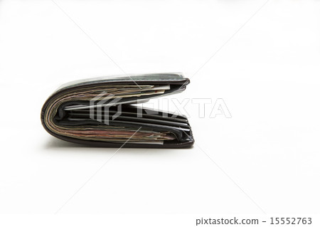 Wallet full of money on background Wallet full of money on background 15552763