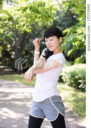 女性伸展 女性伸展 15553948