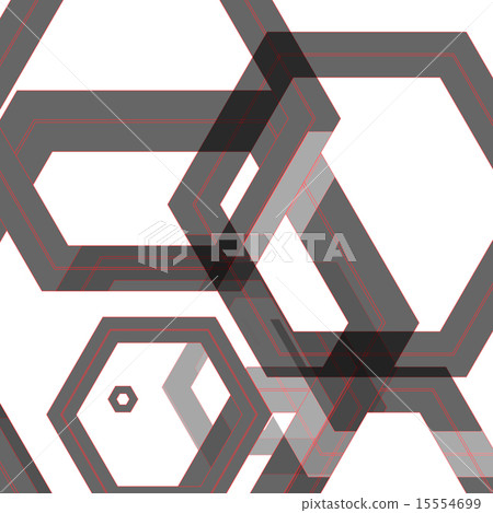 Vector background of large colored hexagons eps Vector background of large colored hexagons eps 15554699