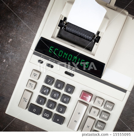 Old calculator - economics Old calculator - economics 15555095