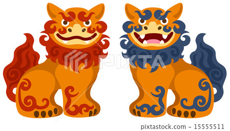 Shisa（紅色·藍色） 15555511