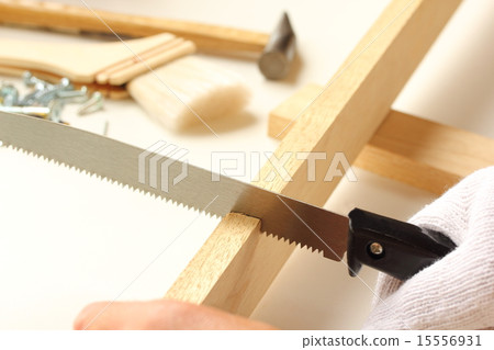 turn off, saw, wood 15556931