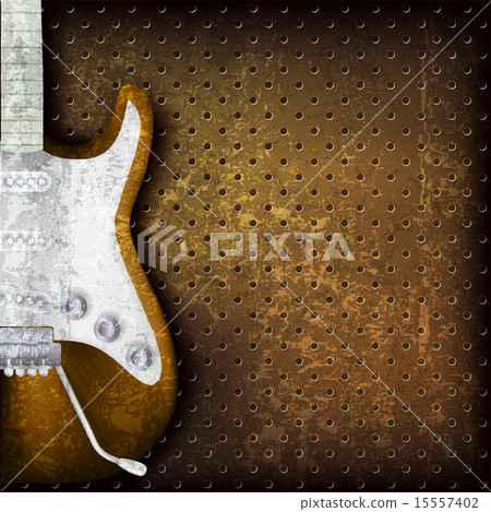 abstract grunge background with electric guitar abstract grunge background with electric guitar 15557402