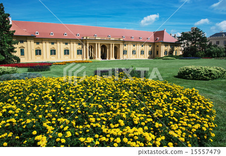 Beautiful gardens in Lednice castle Beautiful gardens in Lednice castle 15557479