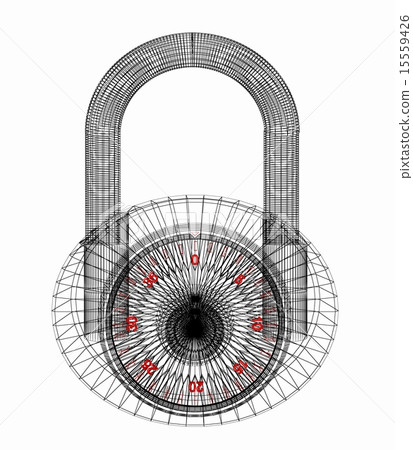 pad lock - Stock Illustration [15559426] - PIXTA