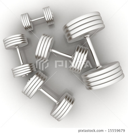 Fitness dumbbells 15559679