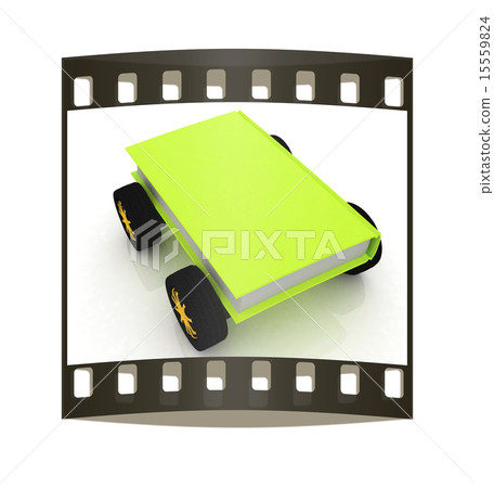 On race cars in world knowledge. The film strip 15559824