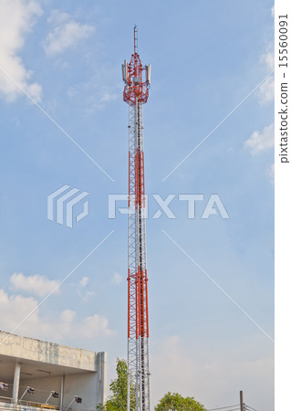 Mobile phone communication repeater antenna tower Mobile phone communication repeater antenna tower 15560091