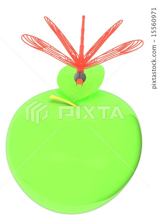 Dragonfly on apple Dragonfly on apple 15560971