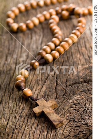 Wooden rosary beads Wooden rosary beads 15561706