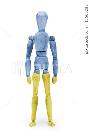 Wood figure mannequin  - Ukraine 15563289