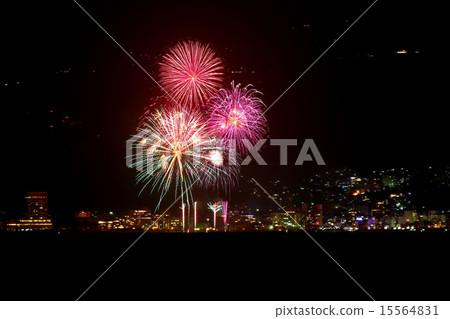 Atami Ocean Fireworks 15564831