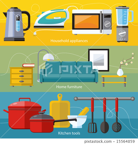 Household Appliance, Furniture, Cooking Serve Meal 15564859