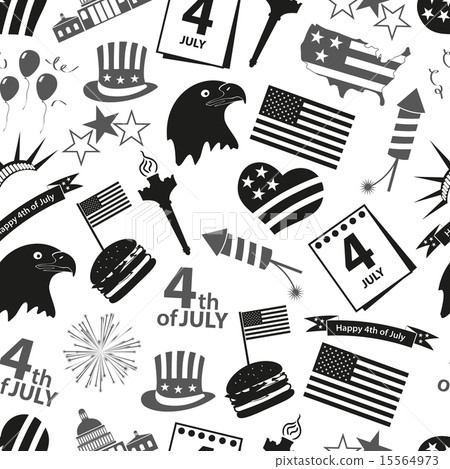 american independence day celebration pattern 15564973