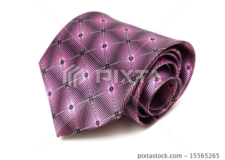folded purple tie 15565265