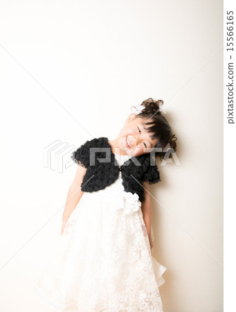 Girls wearing a dress 15566165