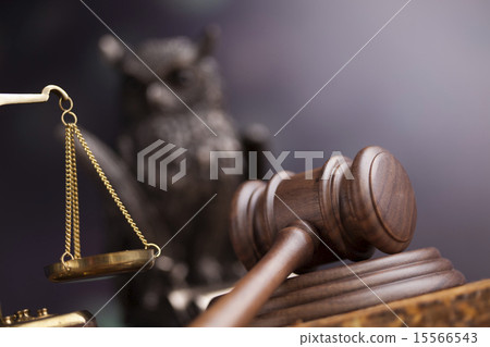Court gavel,Law theme, mallet of judge 15566543