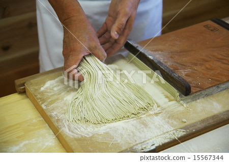 Buckwheat noodles Buckwheat noodles 15567344