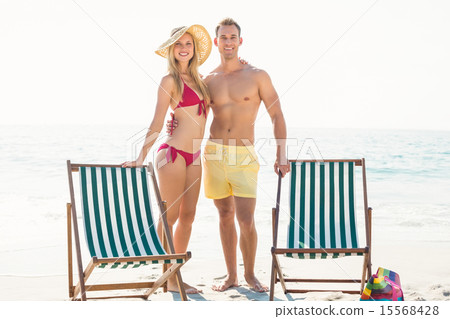 happy couple smiling happy couple smiling 15568428