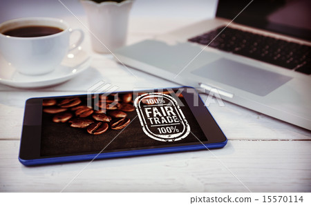 Composite image of fair trade 15570114