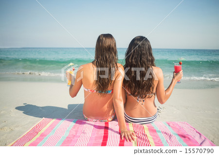 group of friends in swimsuits group of friends in swimsuits 15570790