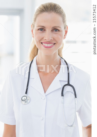 Smiling female doctor 15573412