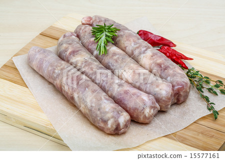 Handmade sausages for grill Handmade sausages for grill 15577161