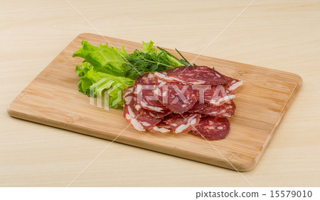 Sliced salami Sliced salami 15579010