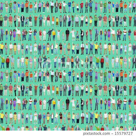 Multiethnic Casual People Togetherness Celebration Arms Raised C Multiethnic Casual People Togetherness Celebration Arms Raised C 15579727