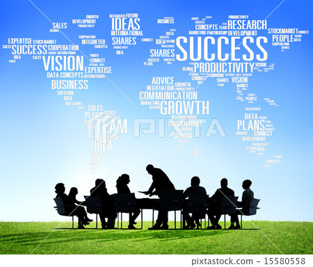 Global Business People Corporate Meeting Success Growth Concept 15580558