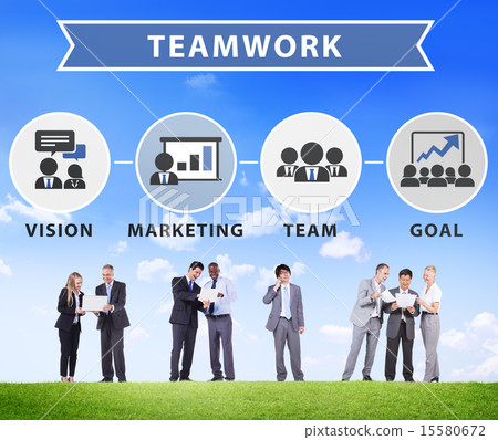 Business People Corporate Meeting Connection Teamwork Concept 15580672