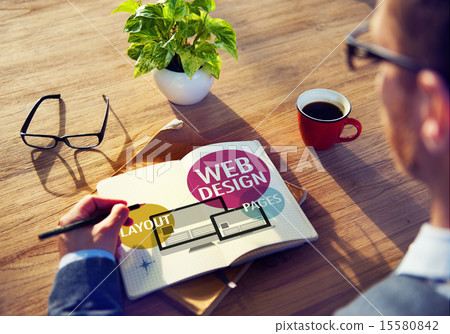 Web Design Content Creative Website Responsive Concept 15580842