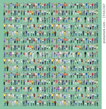 Multiethnic Casual People Togetherness Celebration Arms Raised C Multiethnic Casual People Togetherness Celebration Arms Raised C 15581387