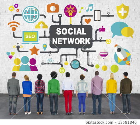 Social Media Social Networking Connection Global Concept 15581846
